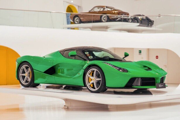 Jamiroquai Signal Green LaFerrari auction-3
