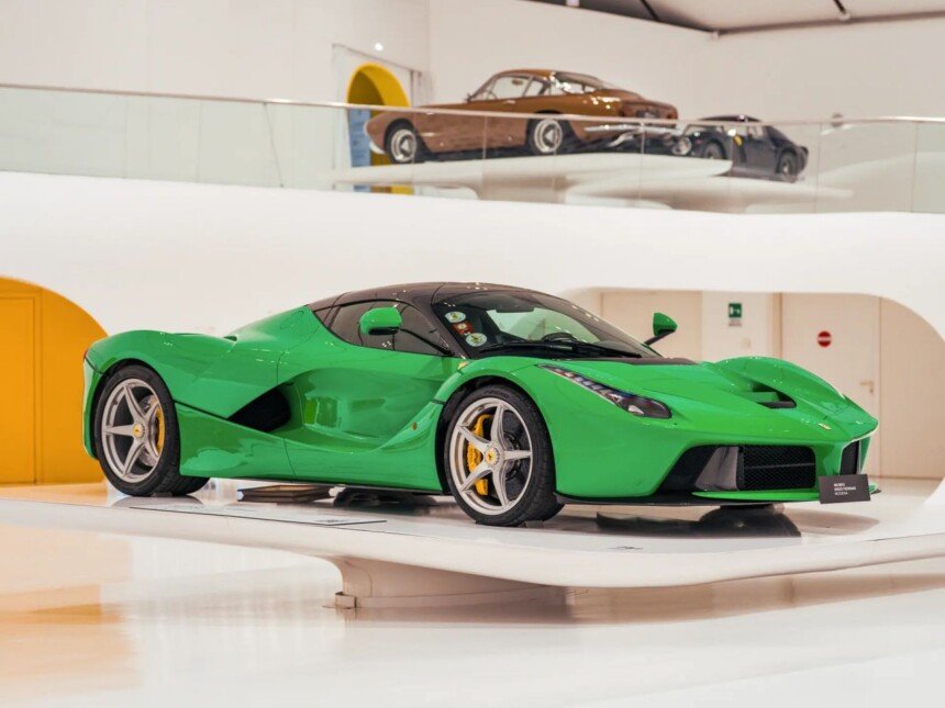 Jamiroquai Signal Green LaFerrari auction-3