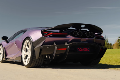Lamborghini Revuelto with Novitec exhaust