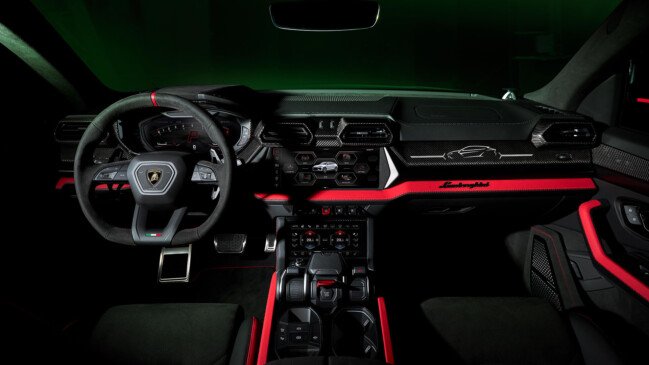 Lamborghini Urus SE Tettonero Capsule interior