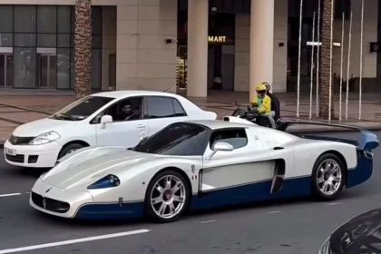 Maserati MC12 spotted in dubai