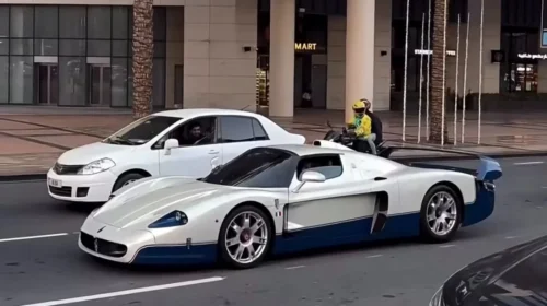 Maserati MC12 spotted in dubai