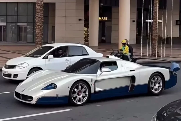 Maserati MC12 spotted in dubai