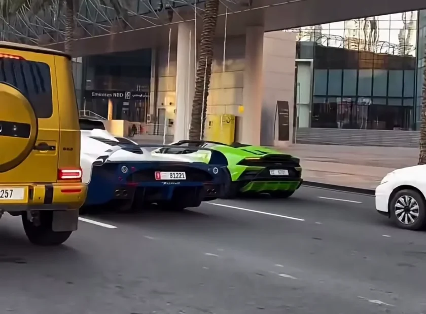 Maserati MC12 spotted in dubai