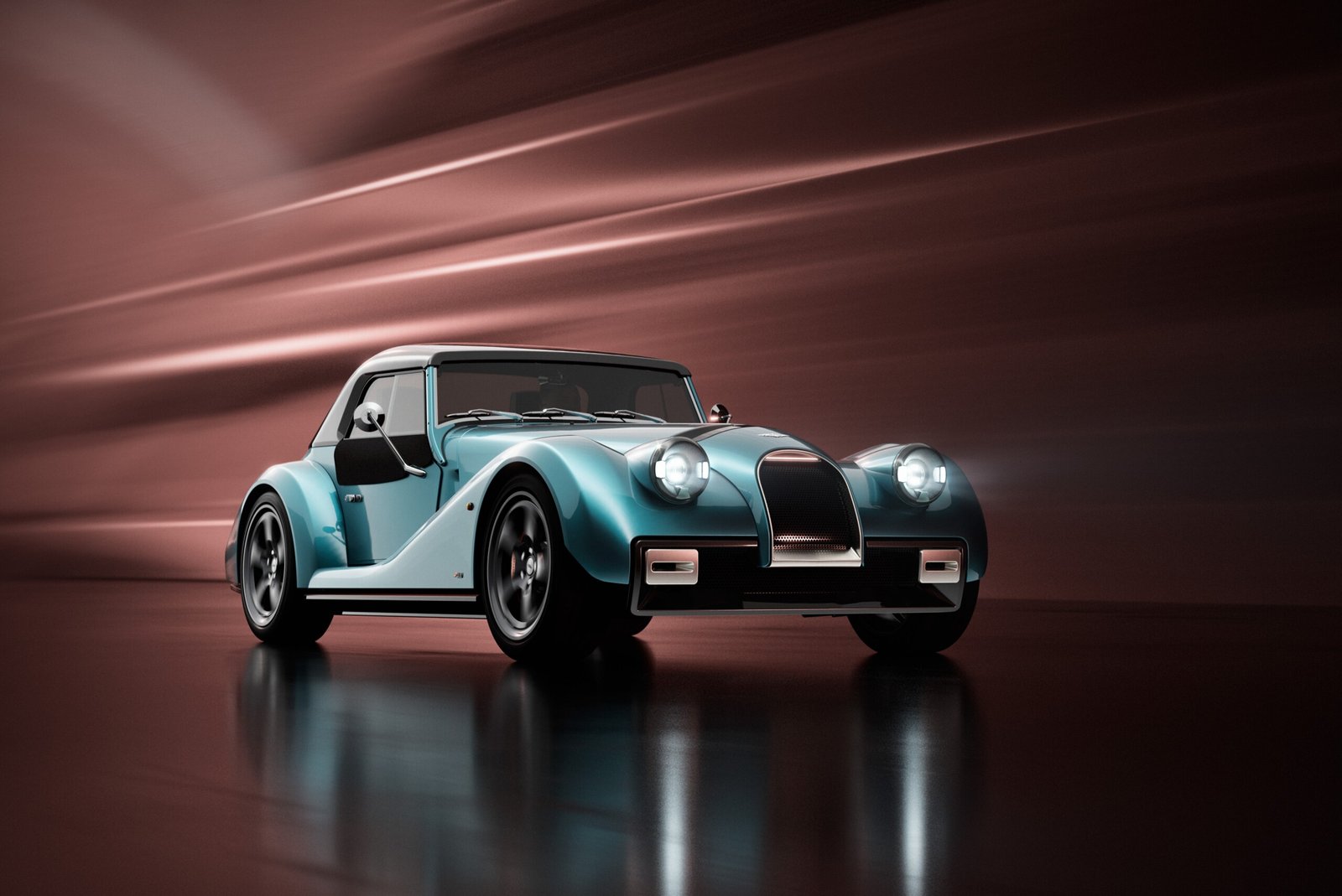 Morgan Supersport 400 is a great example of retro + modern amalgamation