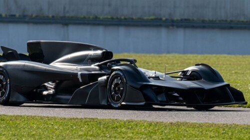 Single-seater Aston Martin hypercar prototype