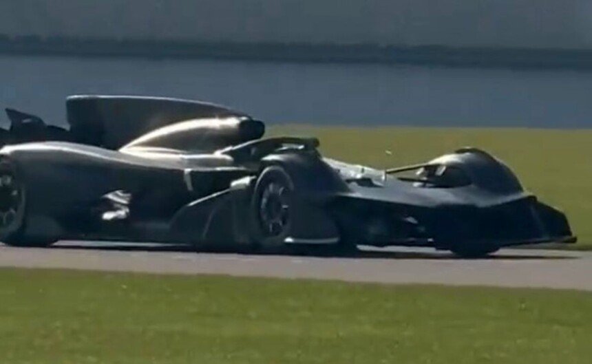 Single-seater Aston Martin hypercar spied-3
