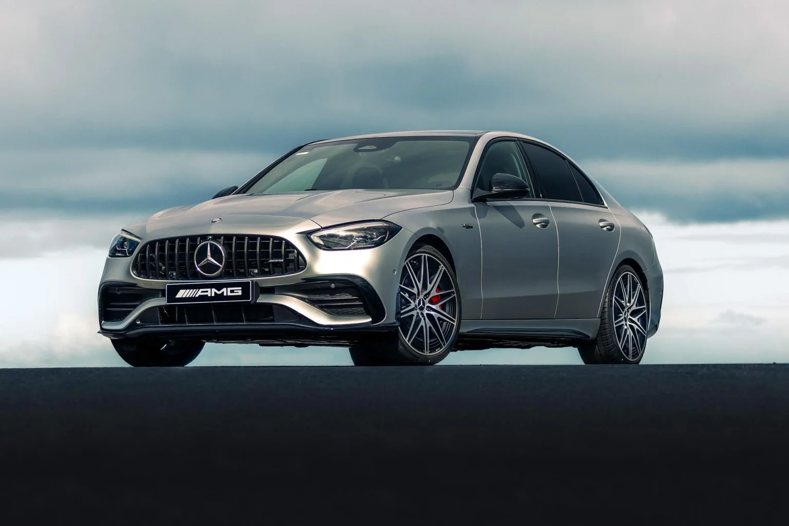 2026 Mercedes-AMG C43 Edition R+ front quarter