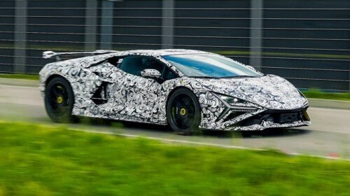 2027 Lamborghini Revuelto SV spy shots