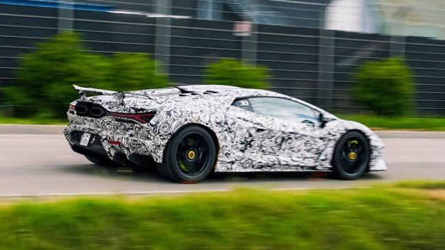 2027 Lamborghini Revuelto SV spy shots