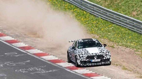 2027 Mercedes AMG CLE 63 Mythos spy shot