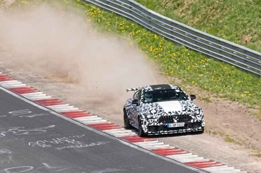 2027 Mercedes AMG CLE 63 Mythos spy shot