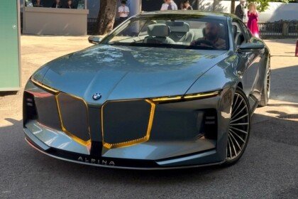 BMW Alpina Vision Concept in motion