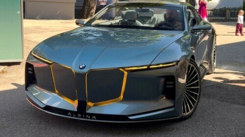 BMW Alpina Vision Concept in motion