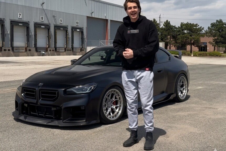 BMW M2 sounds like a Nissan GTR with this aftermarket exhaust setup