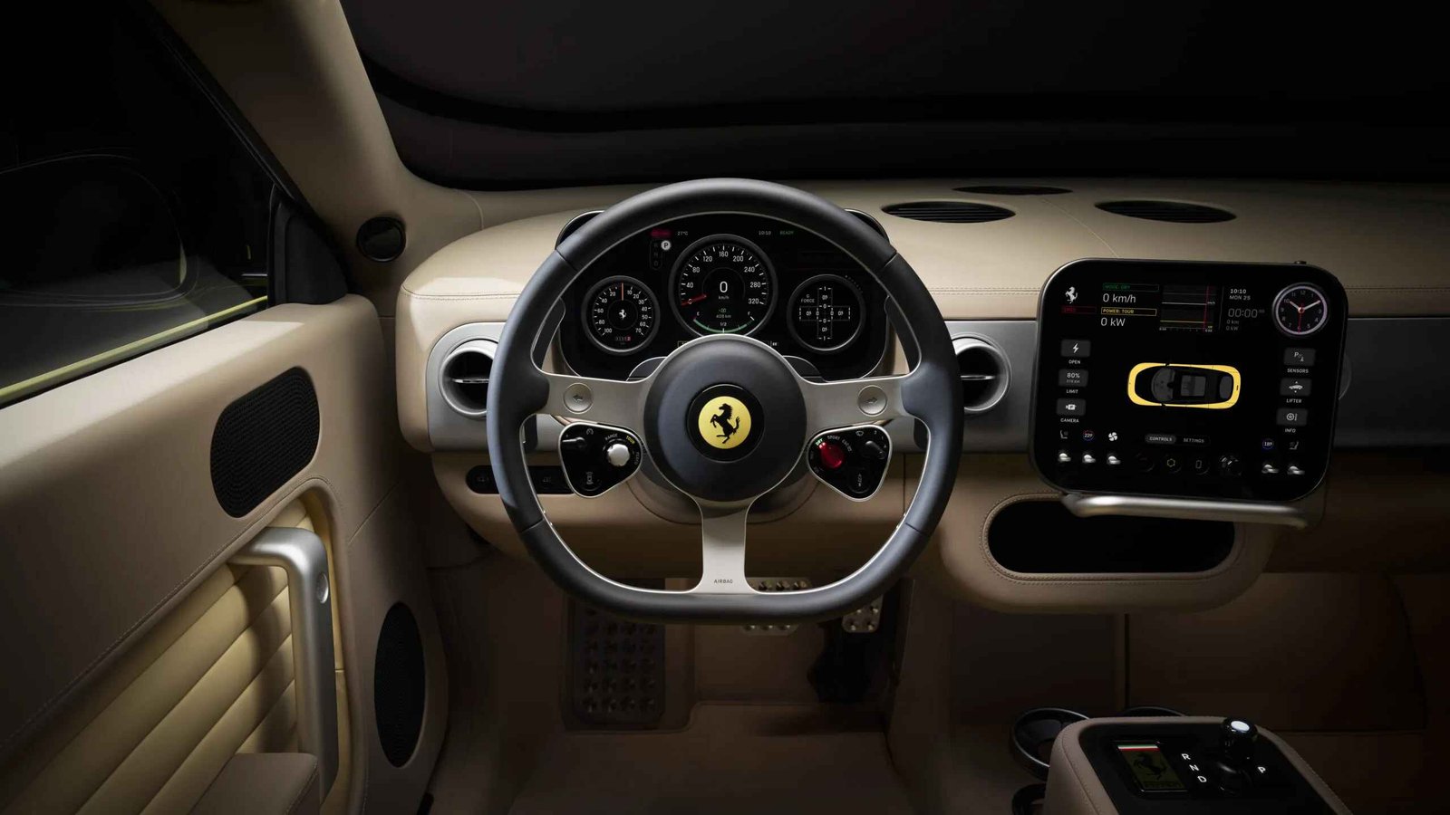 Ferrari-Luce-EV interior