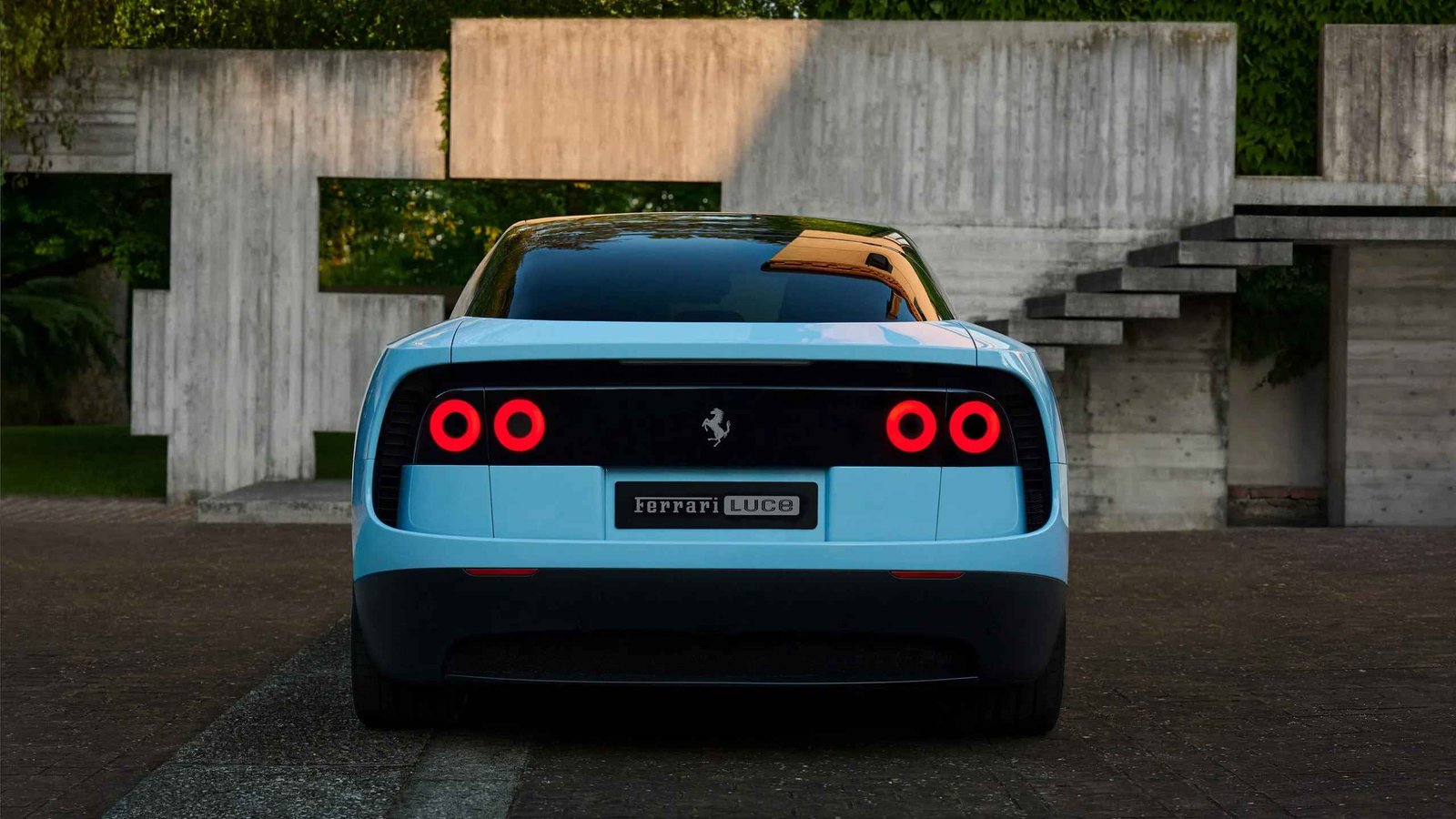 Ferrari-Luce-EV rear