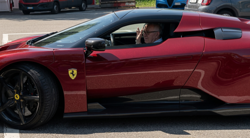Ferrari Vice President Piero Ferrari-F80 hypercar-1