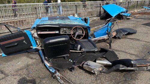 Ford Falcon GT Sydney crash (1)