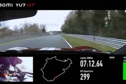Xiaomi YU7 GT Nurburgring lap record top speed