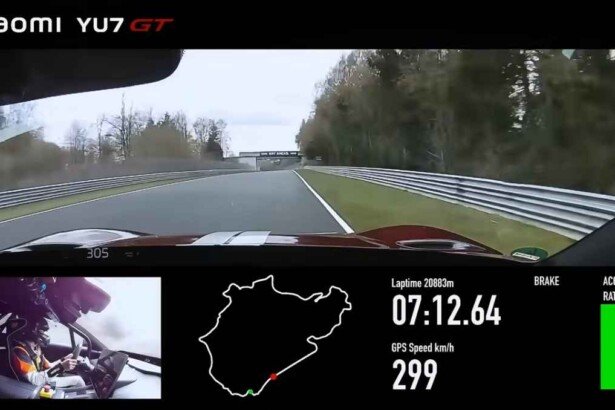 Xiaomi YU7 GT Nurburgring lap record top speed