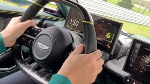 aston martin Valhalla cockpit