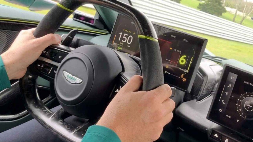 aston martin Valhalla cockpit