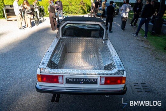 bmw m3 e30 pickup rear
