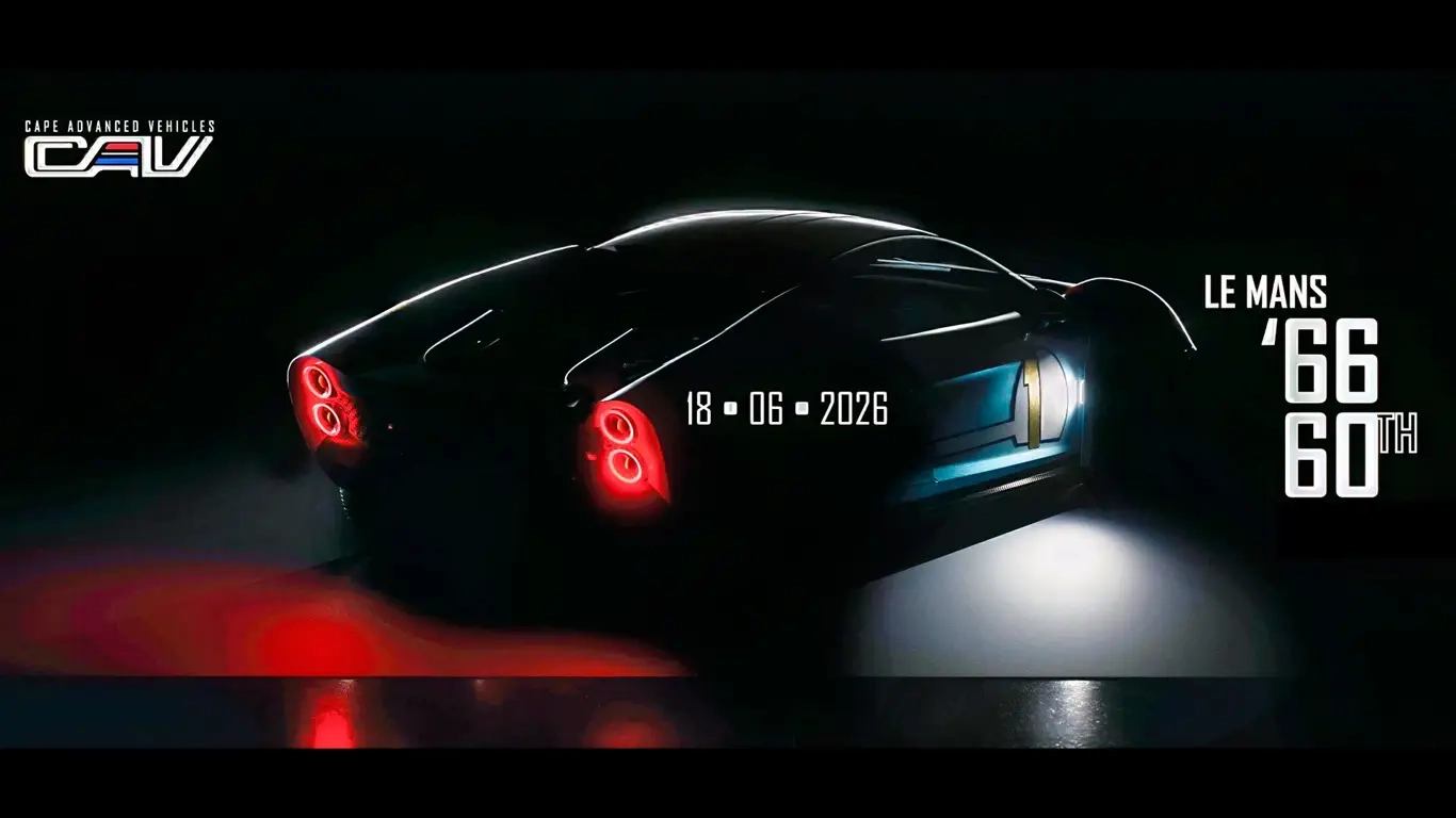 ford GT40-inspired Cape Advanced Vehicles-project