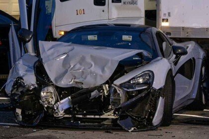 mclaren crash in chicago