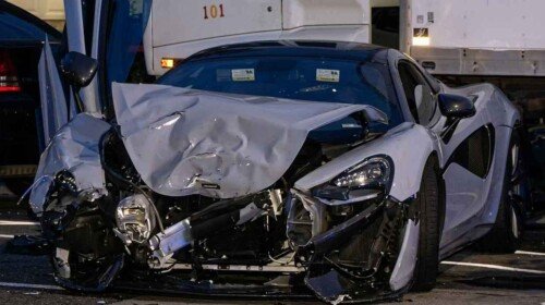 mclaren crash in chicago