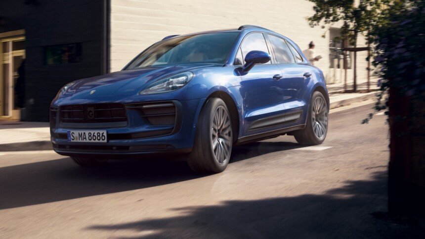 porsche macan front quarter