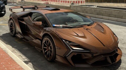 Brown Mansory Revuelto Carbonado Monaco
