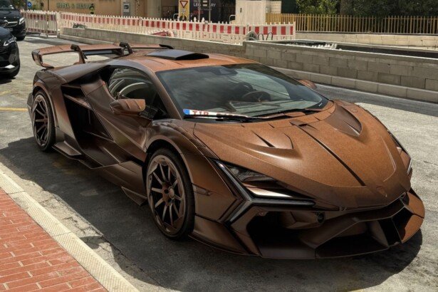 Brown Mansory Revuelto Carbonado Monaco