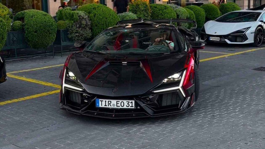 Esteban Ocon Mansory Lamborghini Revuelto