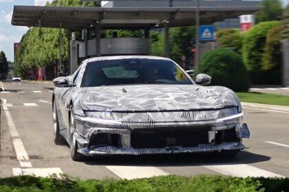 Ferrari 12Cilindri VS spy shot 1