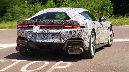 Ferrari 12Cilindri VS spy shot 1