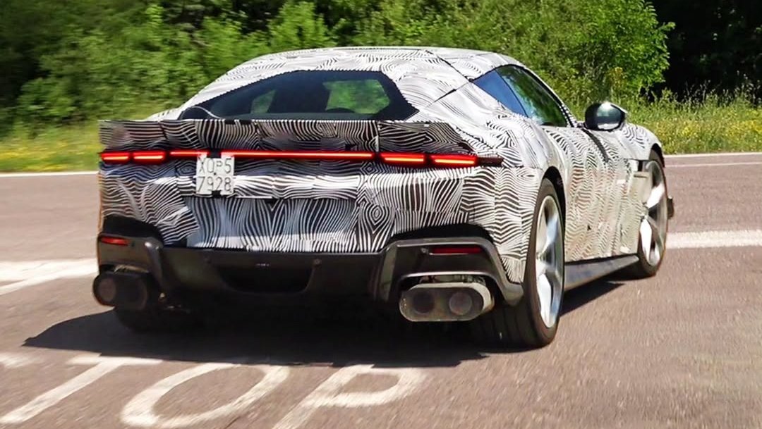 Ferrari 12Cilindri VS spy shot 1