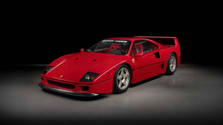 Ferrari F40 'Jean Sage' by Michelotto-auction (2)