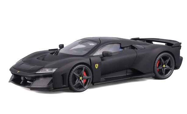 Ferrari F80 Matte Black scale model (3)