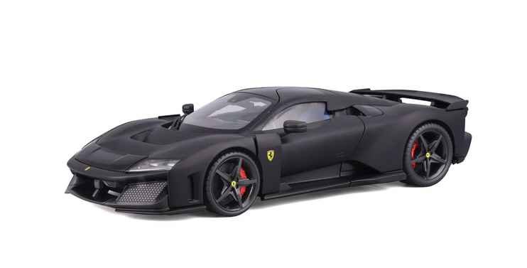 Ferrari F80 Matte Black scale model (3)
