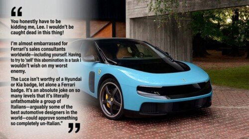 Ferrari Luce customer quote