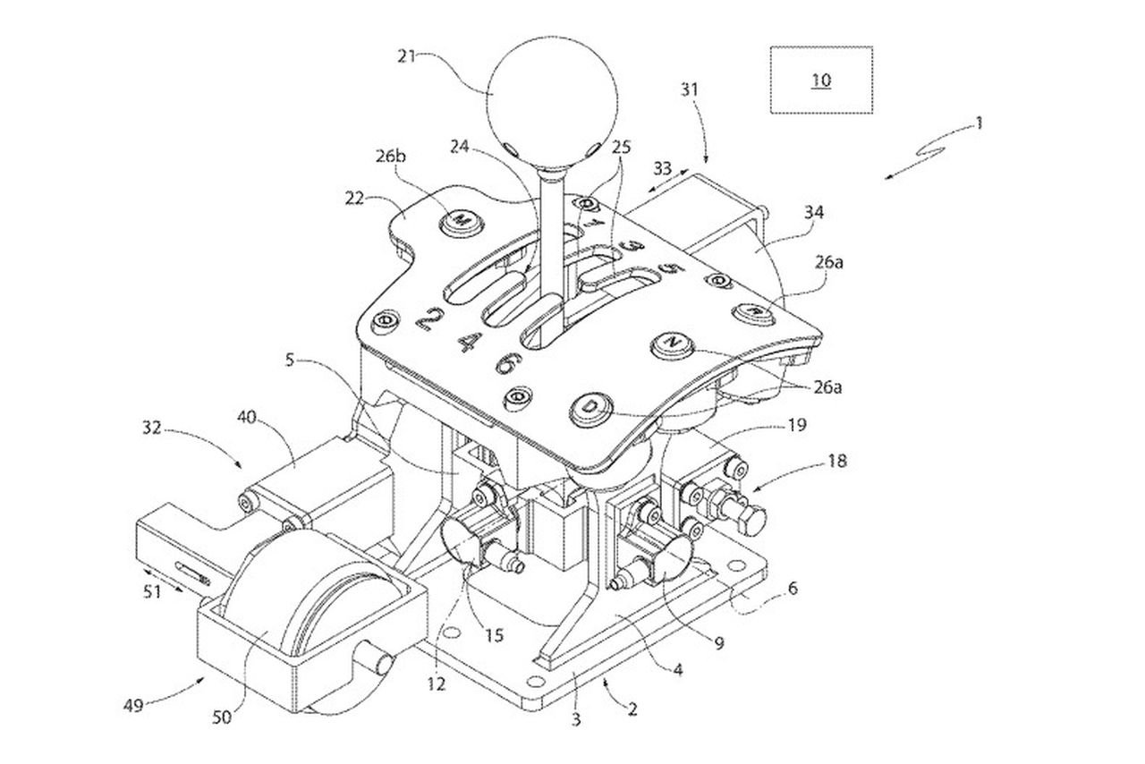 Ferrari patents electronic H-pattern manual shifter for automatic transmission