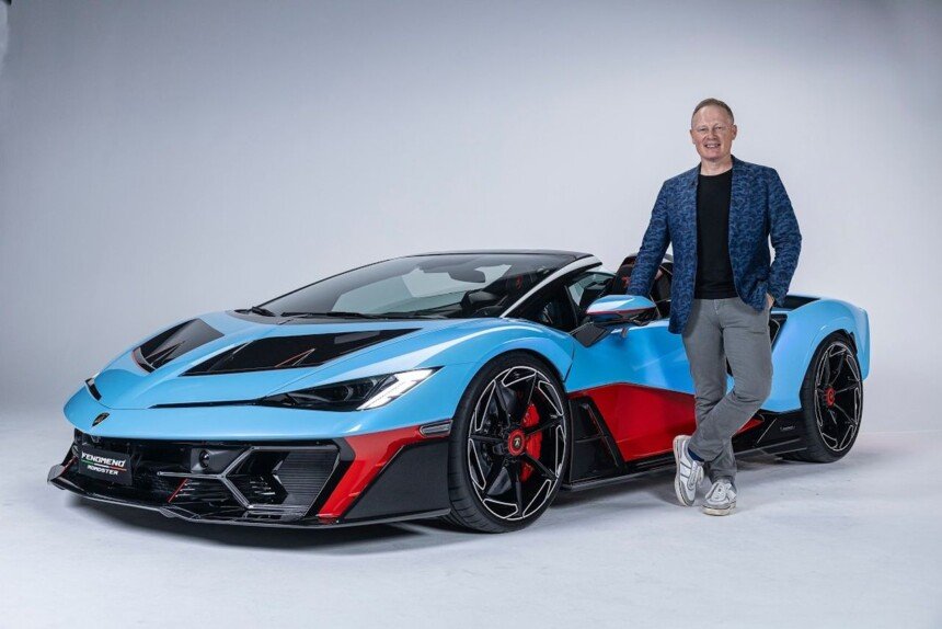 Lamborghini Fenomeno Roadster design walkaround