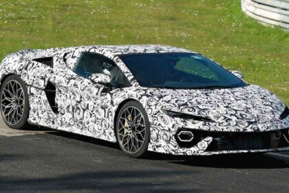 Lamborghini Temerario Spyder spy shots-1