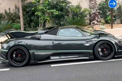 Pagani Zonda Diamante Verde-fernando alonso