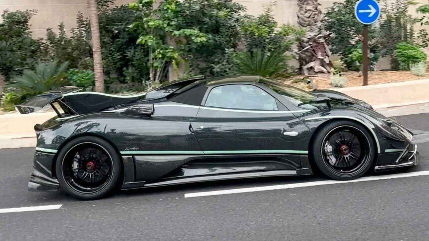 Pagani Zonda Diamante Verde-fernando alonso