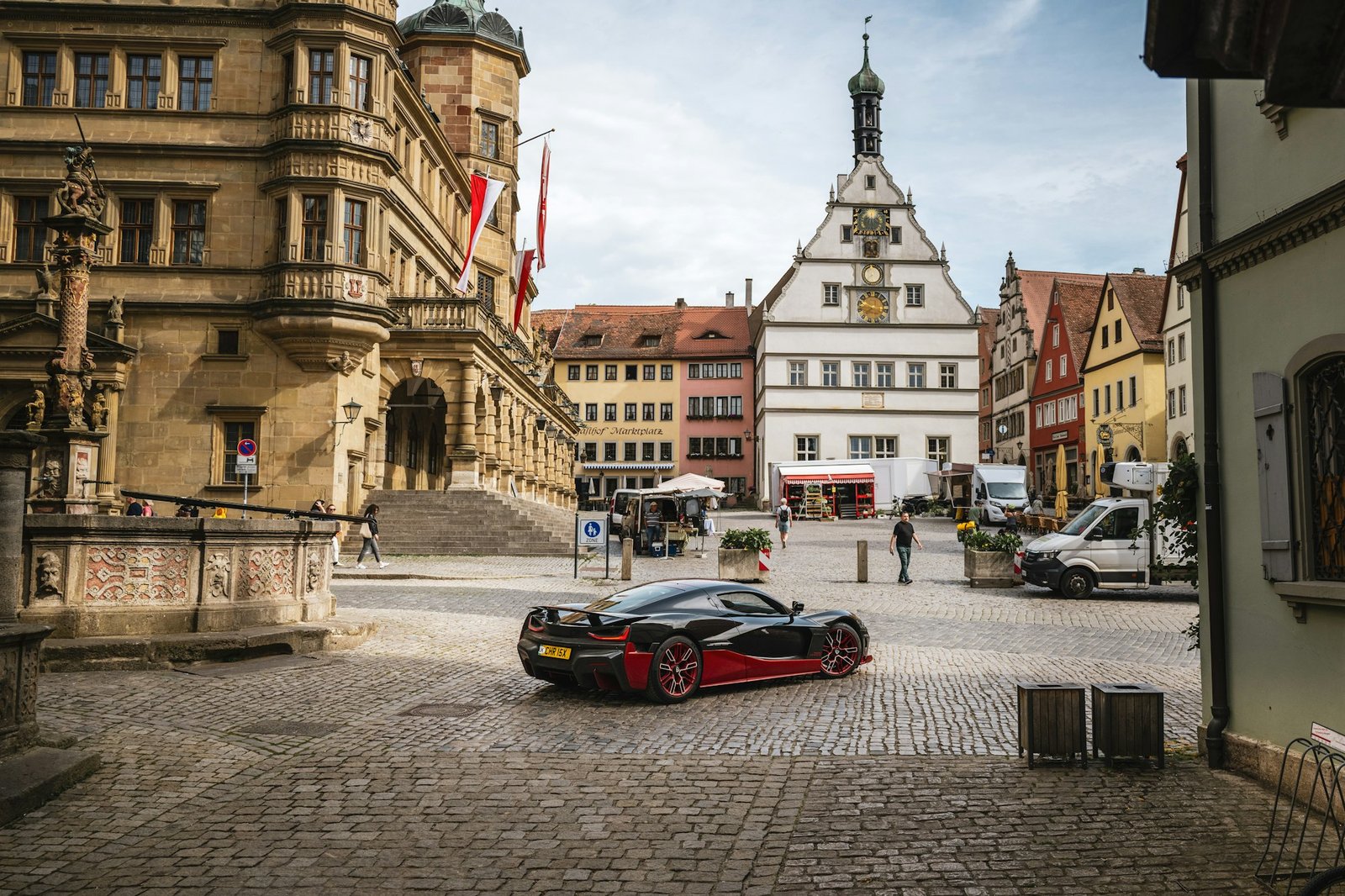 Rimac Nevera europe road trip
