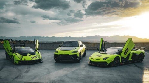 Three iconic and matching Lamborghinis (2)