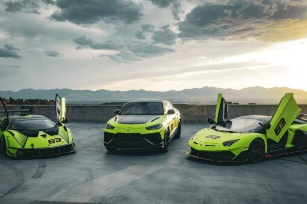 Three iconic and matching Lamborghinis (2)